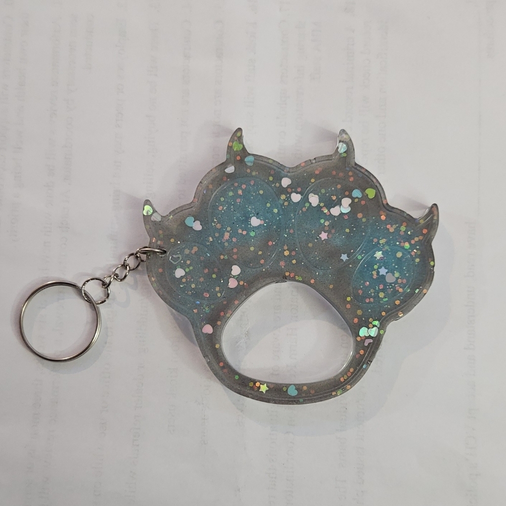 Novelty defense key chain